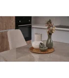 Ceramic table TM-89 calacatta marble black order